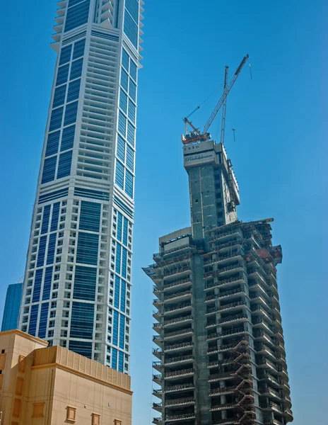 Skyscraper construction in Dubai, UAE