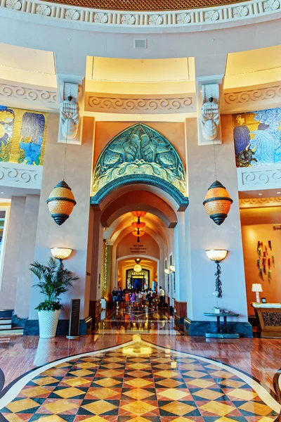 Interior of the Atlantis Hotel
