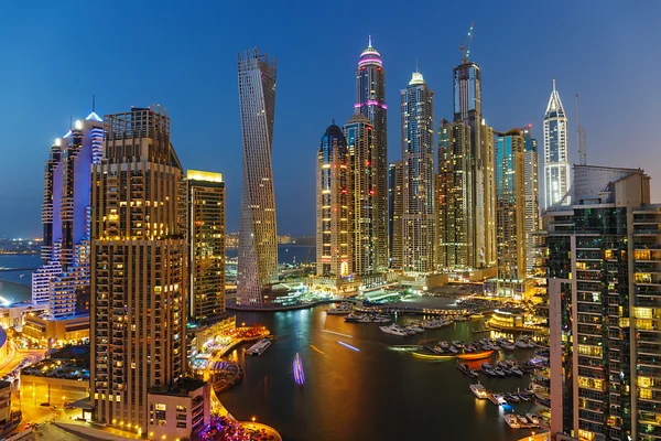 A view of Dubai Marina