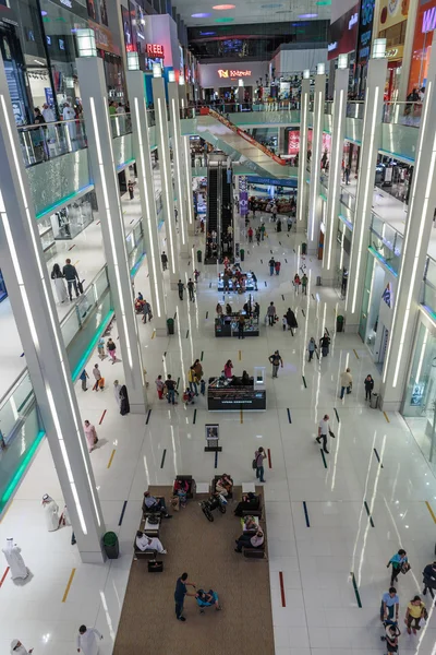 inside modern luxuty mall in dubai — Stock Photo #41004377