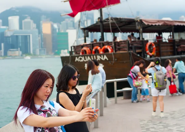 Selfie in Hong Kong