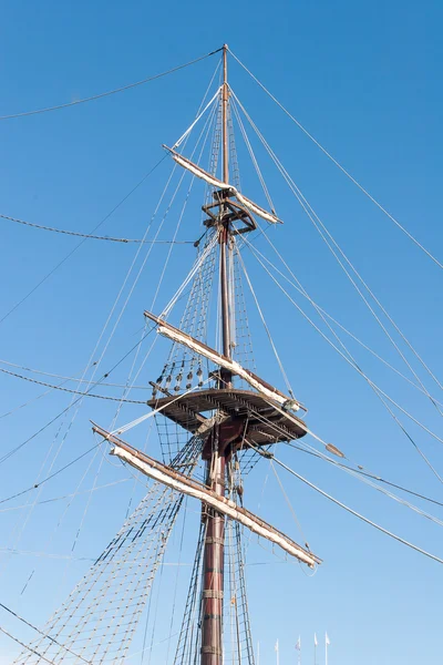 Old ship mast