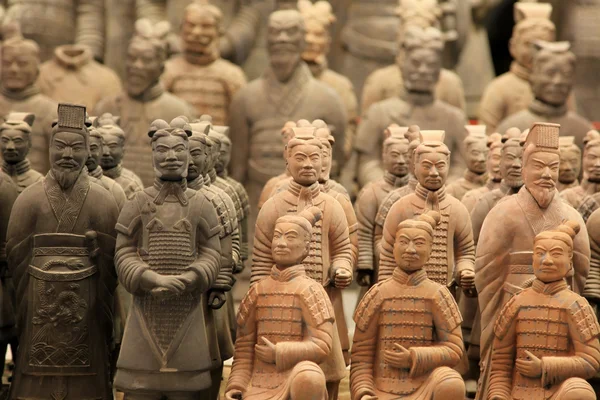 Famous terracotta warriors in XiAn, Qin Shi Huang