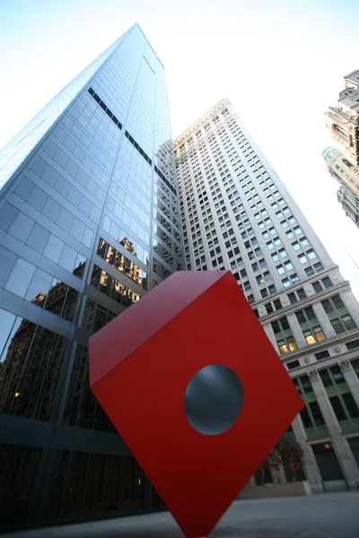 Red Cube. New York, USA