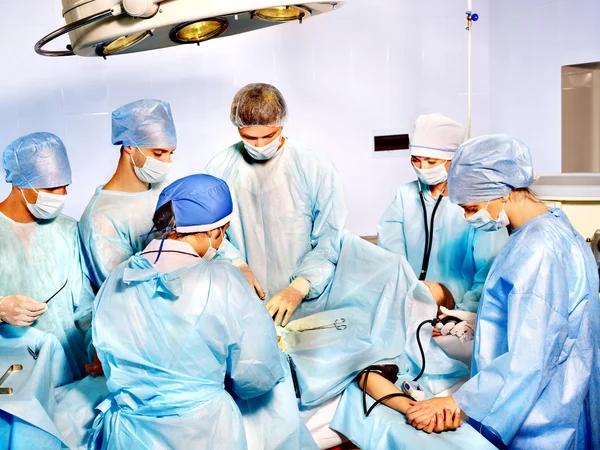 Group of in operating room.