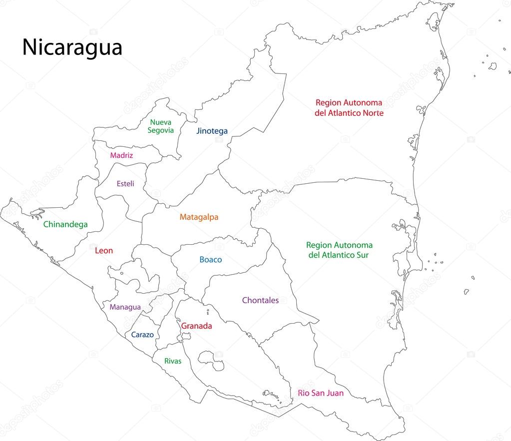 Arriba 96+ Foto Mapa De Nicaragua Y Sus Limites Lleno