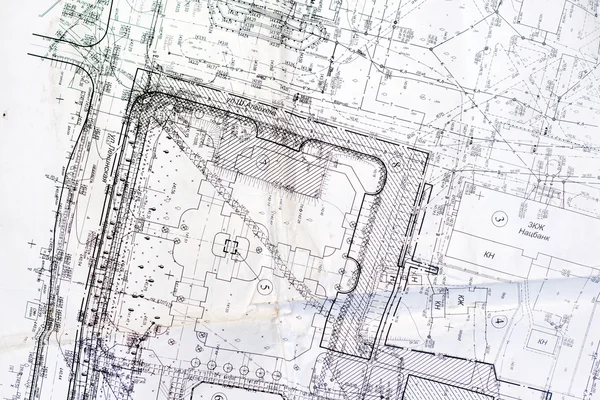 Old plan of city