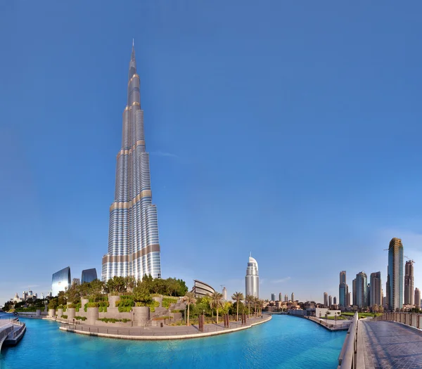 DUBAI, UAE - OCTOBER 23: Burj khalifa, the highest building in t