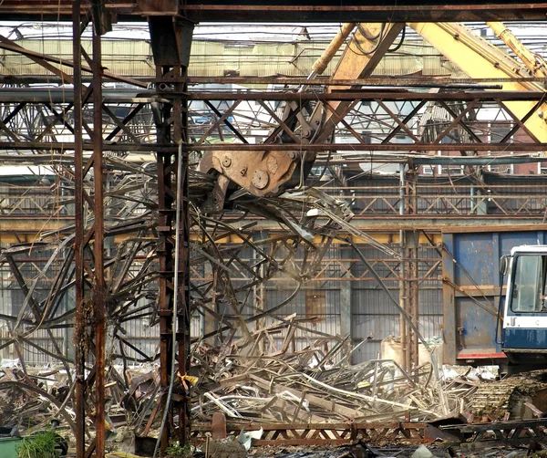 Old Factory is being Demolished