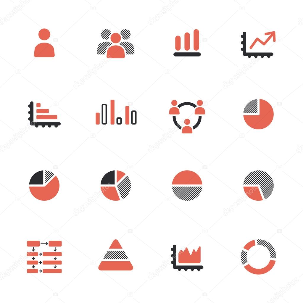 infographic icons paint
