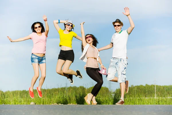 Group of youths — Stock Photo #41796187