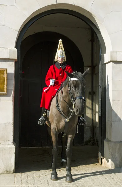 Queen's Horse Guard on duty.