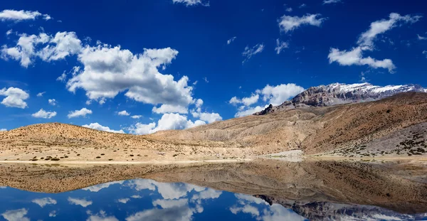 Mountain lake in Himalayas