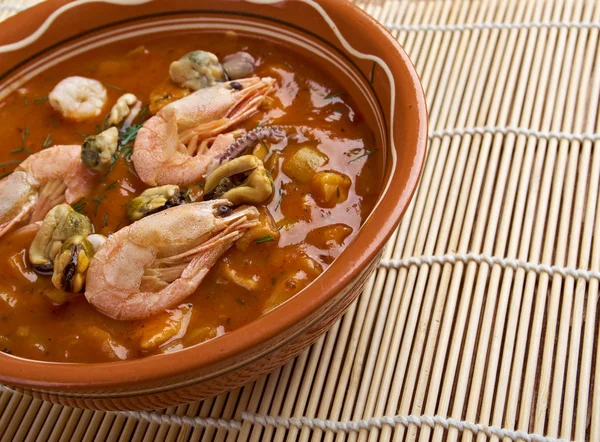 Cioppino is a fish stew