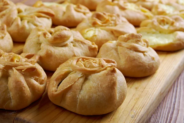 Russian pies with cheese