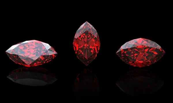 Garnet. Marquis. Jewelry gems