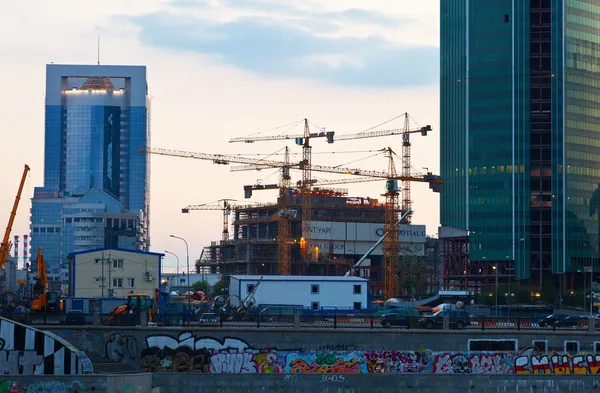 Construction of Moscow International Business Center