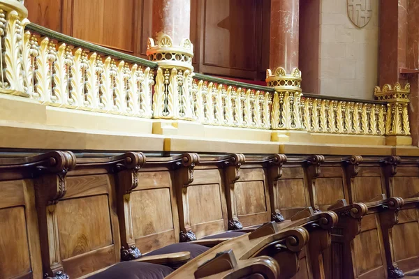 Seats in interior Barcelona city hall