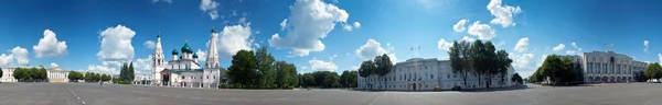 Full panorama of Yaroslavl - Church of Elijah the Prophet