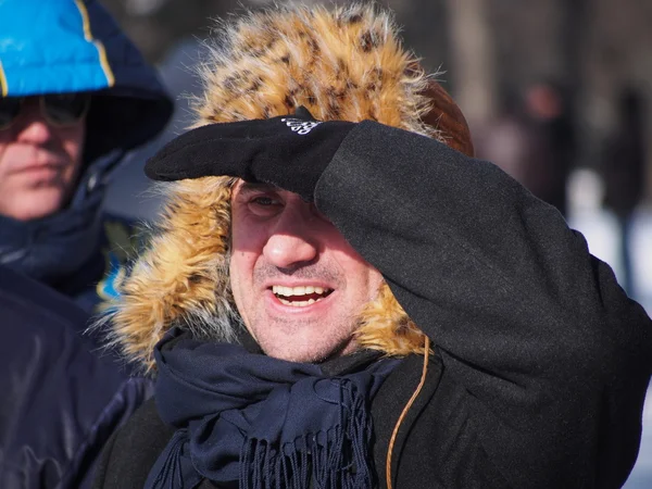 Provocateurs at Lugansk Evromaydan