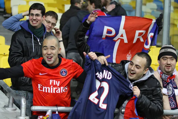 FC Paris Saint-Germain team supporters