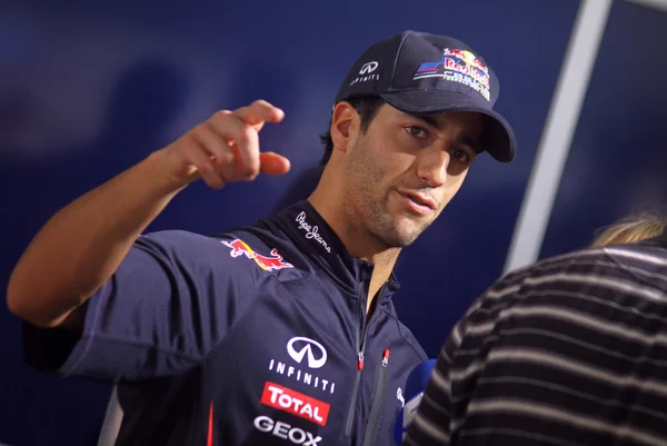 Driver Daniel Ricciardo of Red Bull Racing Team