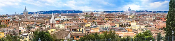 Rome skyline.