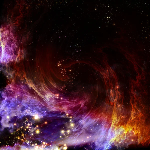 Birth of a new spiral nebula