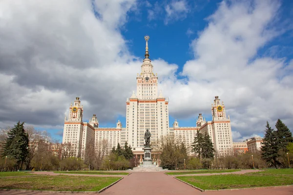 Moscow State University building in Moscow