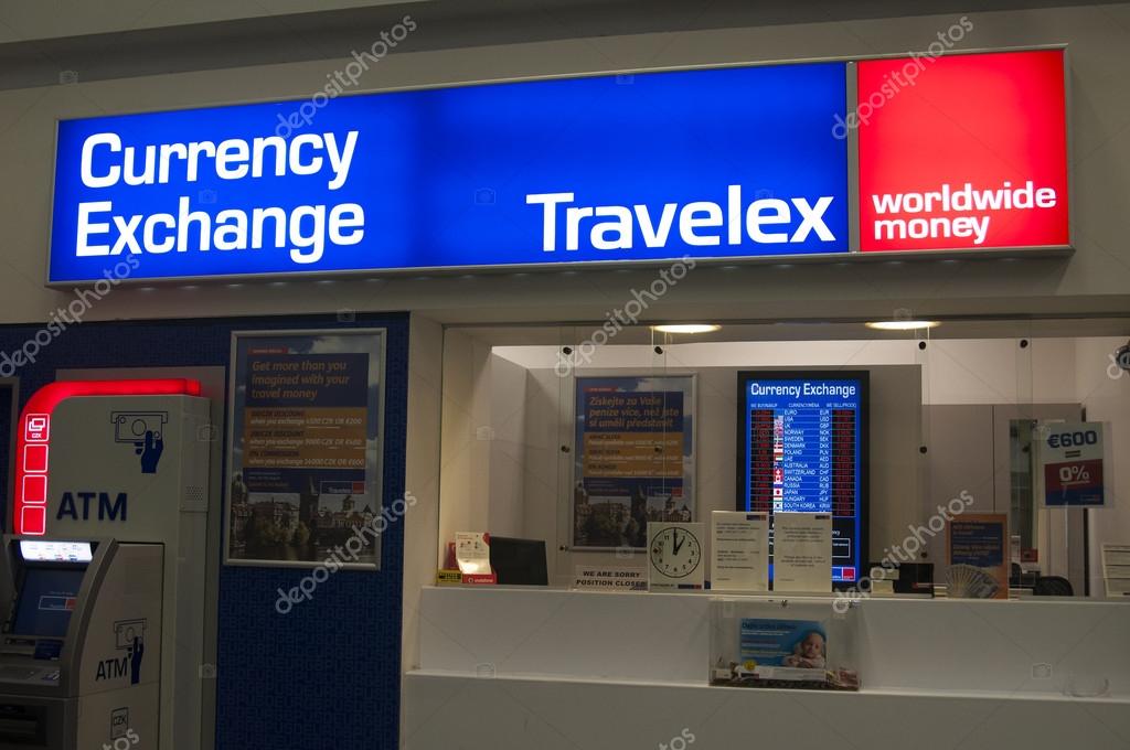 Currency Exchange And Travelex In Prague Airport Stock Editorial currency-exchange-and-travelex-in-prague-airport-stock-editorial