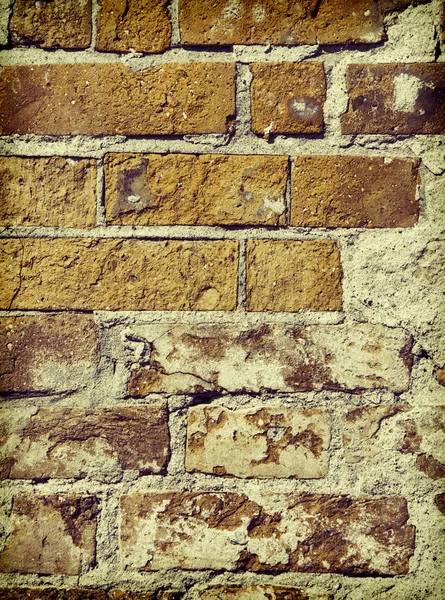 Vintage stylized old brick all close-up background.