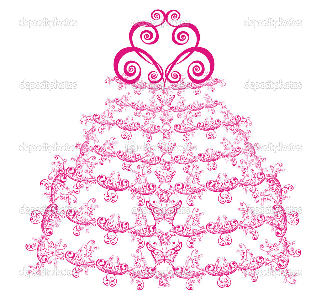 cake vector image