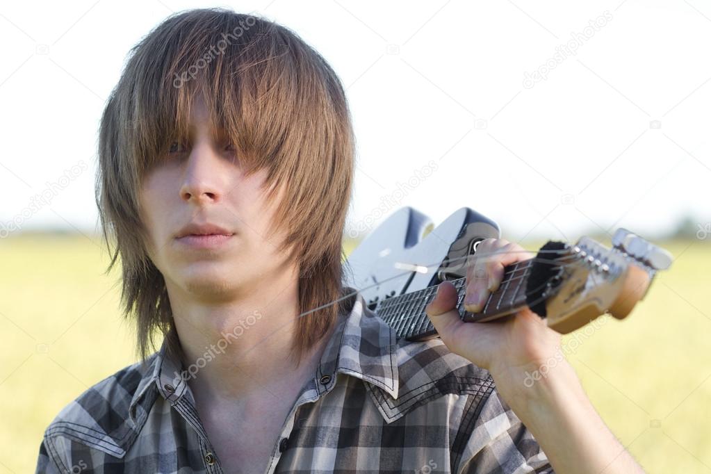 Emo Guitar Player