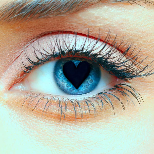 Heart in the pupil