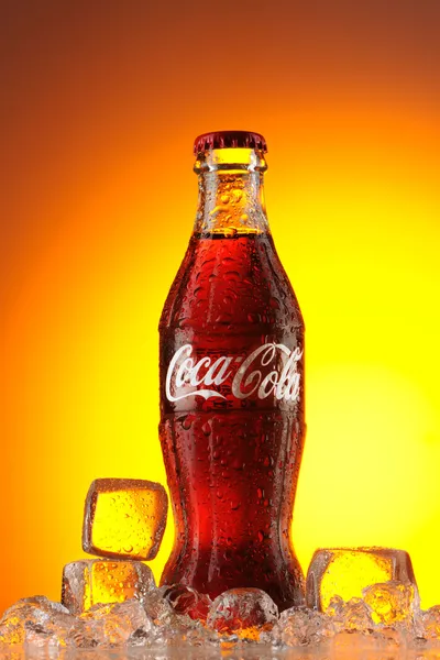 Classic bottle of coca-cola