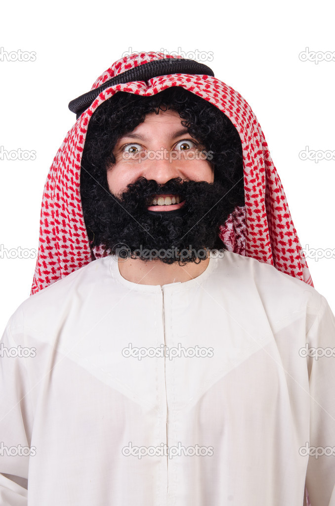 Funny arab man — Stock Photo © Elnur_ #44952033
