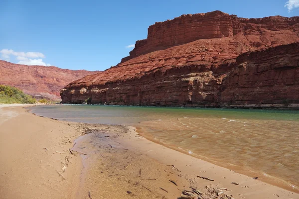 Green water of the Colorado River