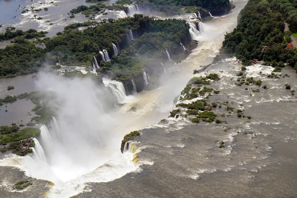 The impressive place Iguazu Falls