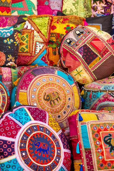 Colorful Indian pillows