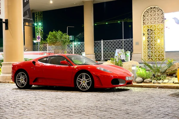DUBAI, UAE - SEPTEMBER 12: The luxury sport car is on the Walk a