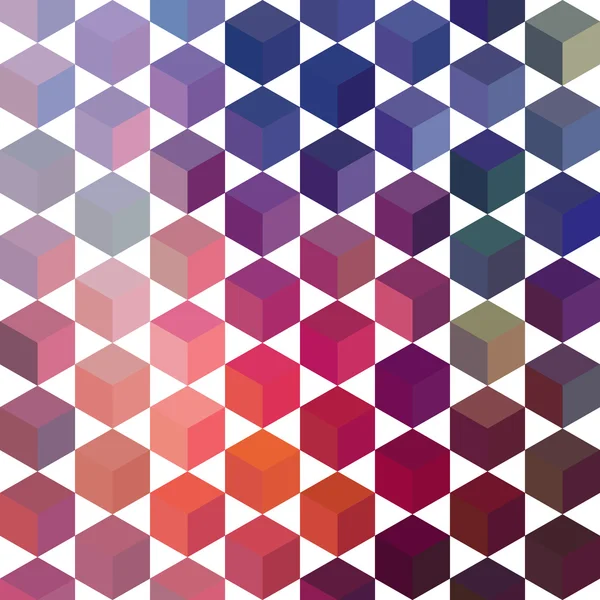 Triangles pattern of geometric shapes. Colorful mosaic backdrop.