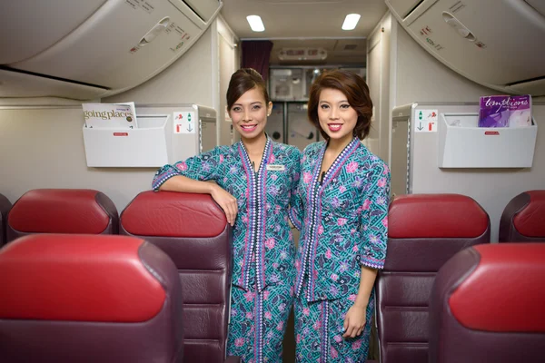 Malaysian Airline crew members