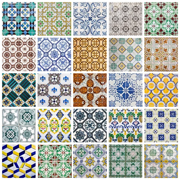 Portuguese Tiles Collage