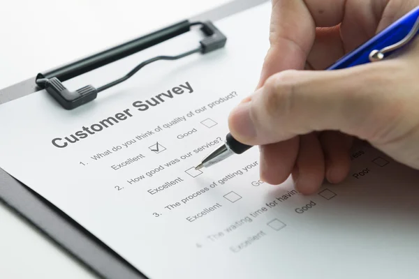 Customer satisfaction survey