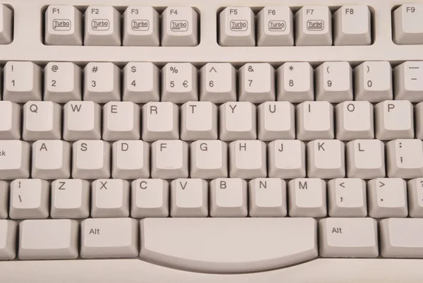 Computer keyboard.