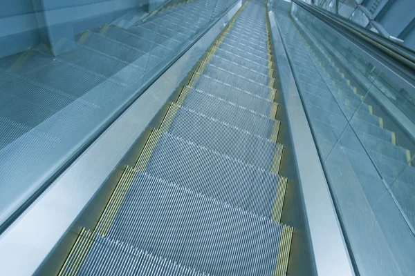 Escalator indoor shopping mall