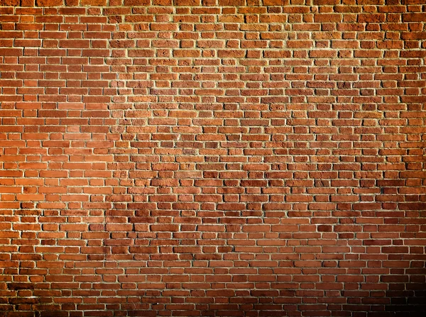 Grungy textured red brick  wall