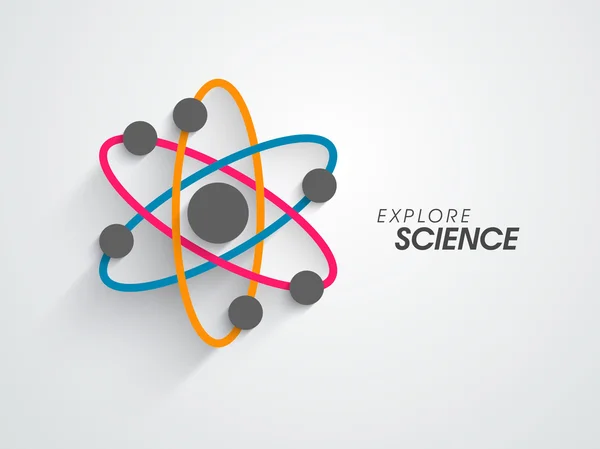 Science concept, education background.
