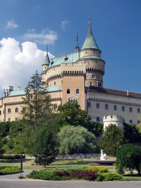 Towers of Bojnice castle, Slovakia
