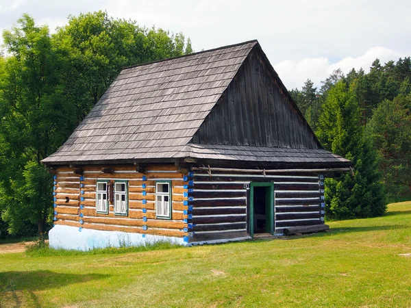 Authentic folk house in skansen of Stara Lubovna
